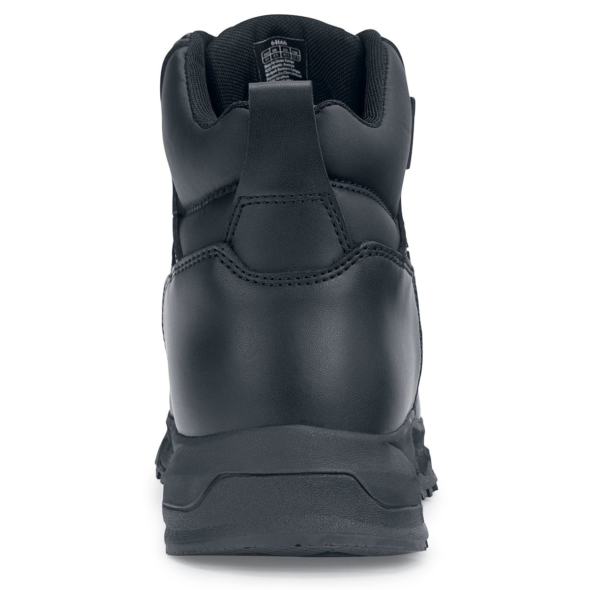 The Engineer IV CT from Shoes For Crews is an slip-resistant safety shoe designed to provide unbeatable comfort and protection throughout the working day, seen from the back.