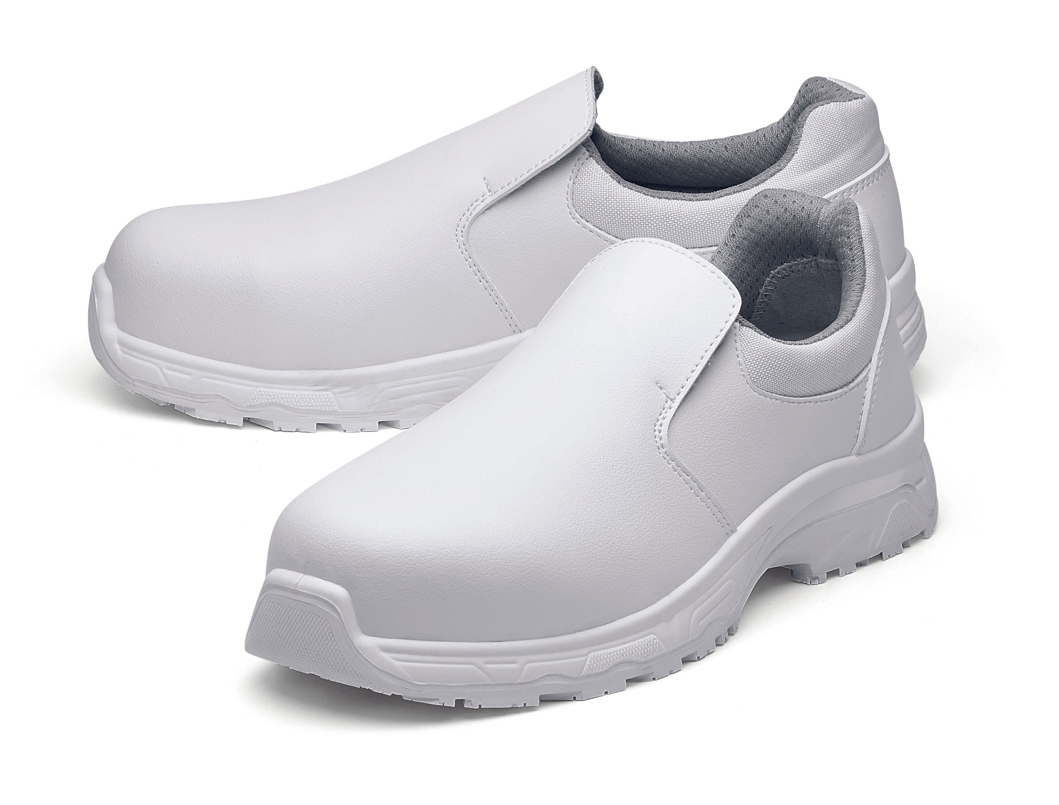 Catania White Free Delivery Shoes for Crews