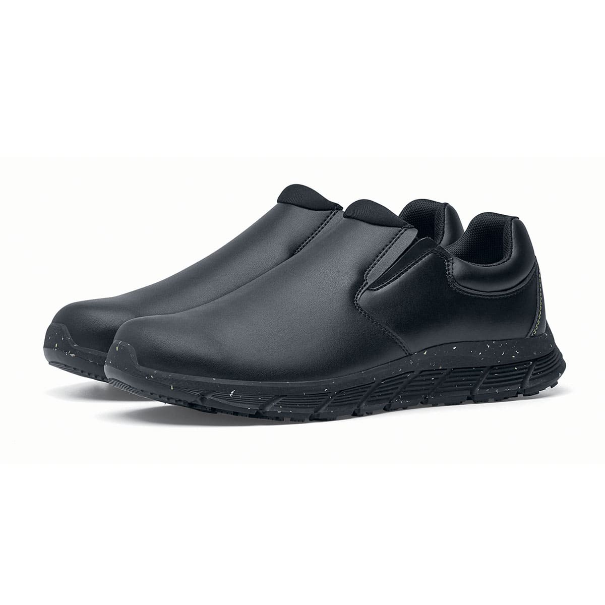 Women's black slip resistant work boots hotsell
