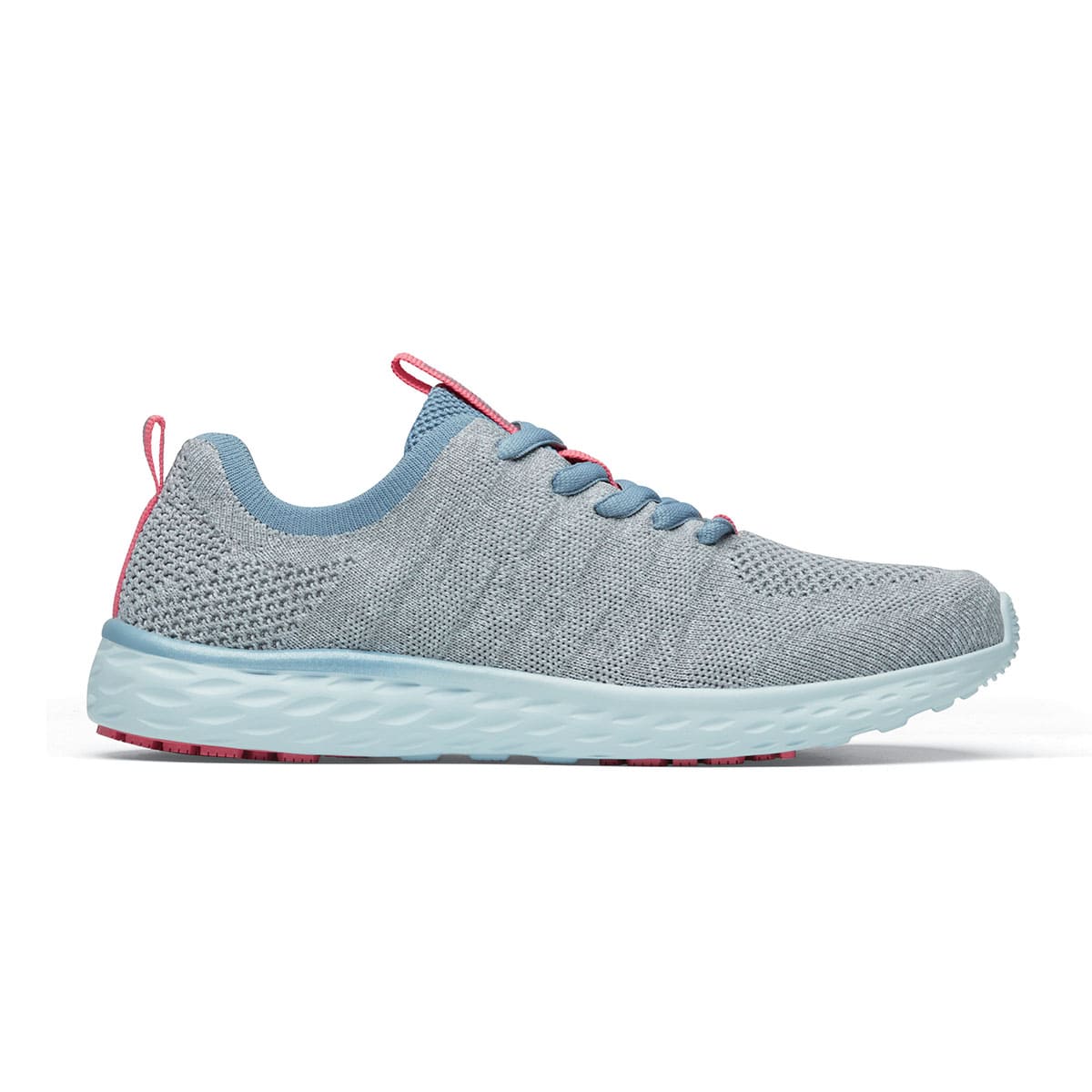 Blue and gray tennis shoes hotsell