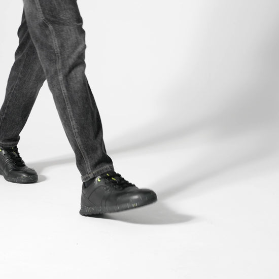 The Freestyle II Eco from Shoes For Crews are slip-resistant, lightweight shoes made from sustainable materials, product video.