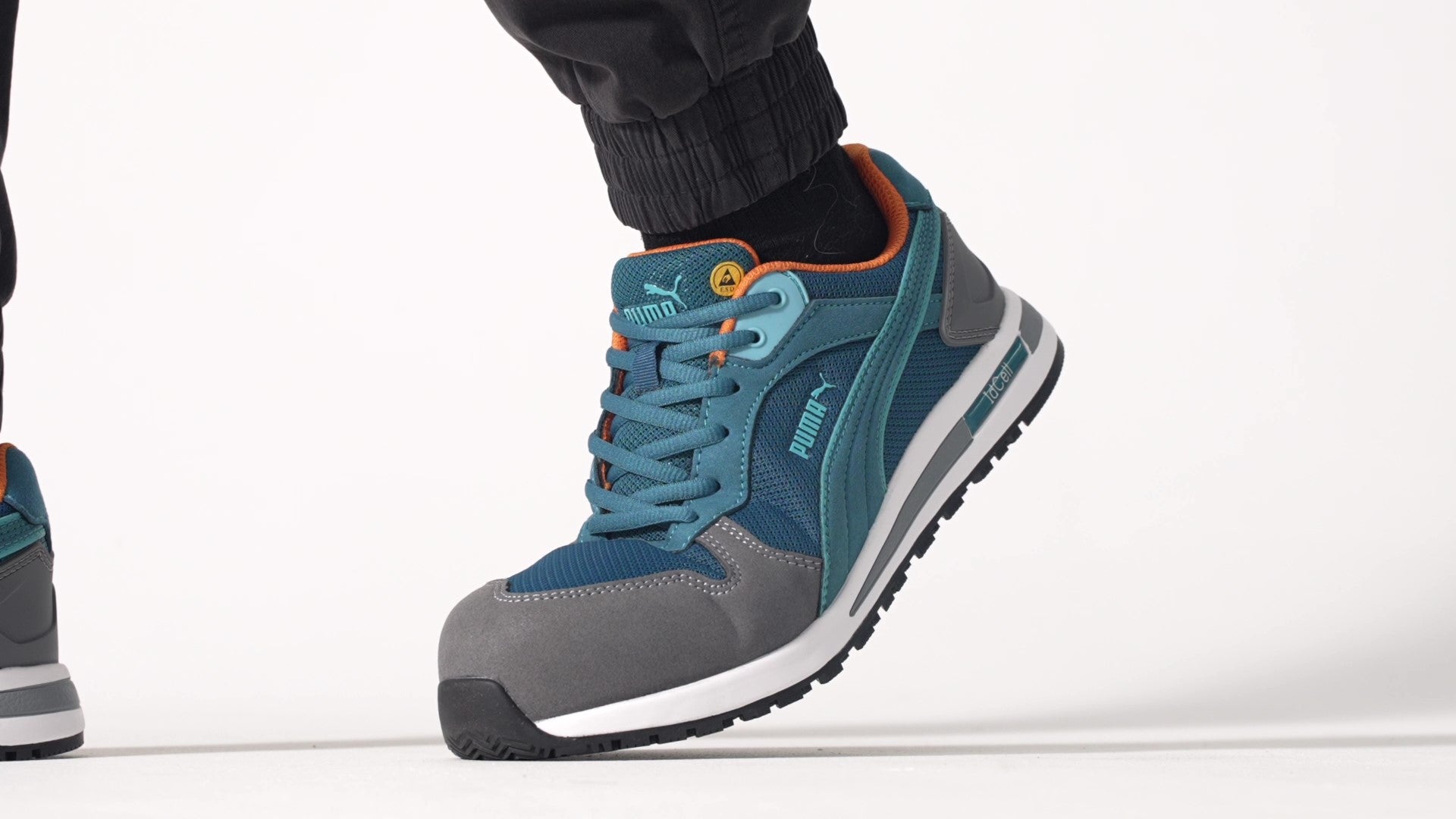 Frontside Blue Low Puma Safety x Shoes for Crews – Shoes For